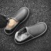 Men Plush Lining Thicken Warm Non Slip Wear Resistant Casual Shoes