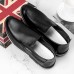Men Breathable Slip On PU Leather Loafers Casual Business Shoes