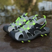 Men Outdoor Elastic Band Protect Toe Casual Sport Sandals